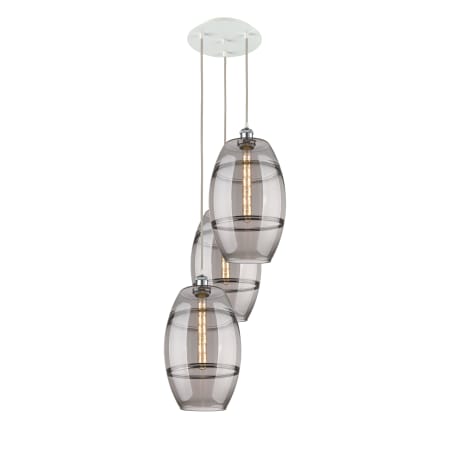 A large image of the Innovations Lighting 113B-3P-56-17 Vaz Pendant Alternate Image