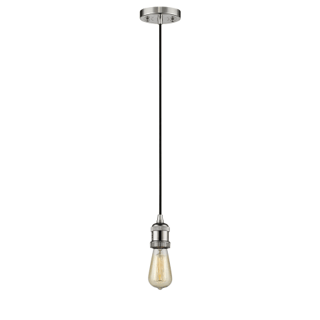 A large image of the Innovations Lighting 200C Bare Bulb Polished Nickel