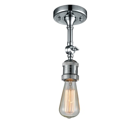 A large image of the Innovations Lighting 200NH-F Polished Chrome
