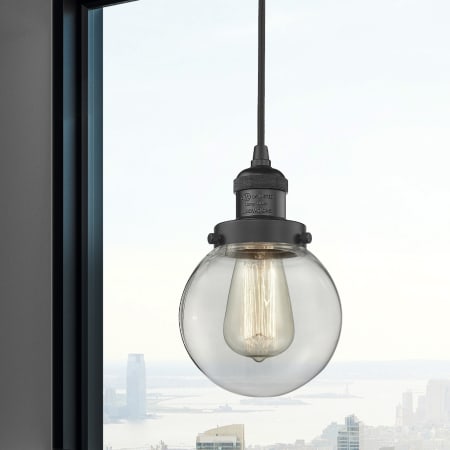 A large image of the Innovations Lighting 201C-6 Beacon Alternate Image