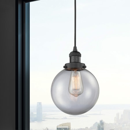 A large image of the Innovations Lighting 201C-8 Beacon Alternate Image