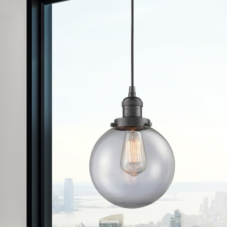 A large image of the Innovations Lighting 201C-8 Beacon Alternate Image