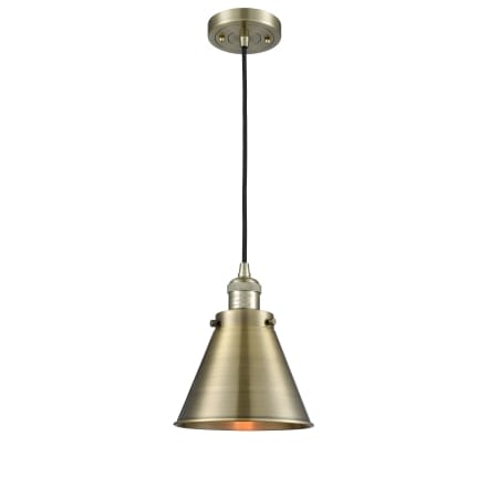 A large image of the Innovations Lighting 201C Appalachian Antique Brass