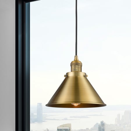A large image of the Innovations Lighting 201C Braircliff Alternate Image