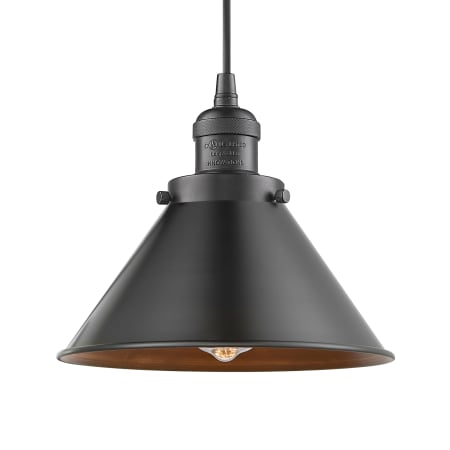 A large image of the Innovations Lighting 201C Braircliff Oil Rubbed Bronze / Oil Rubbed Bronze