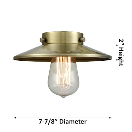 A large image of the Innovations Lighting 201C Railroad Alternate Image