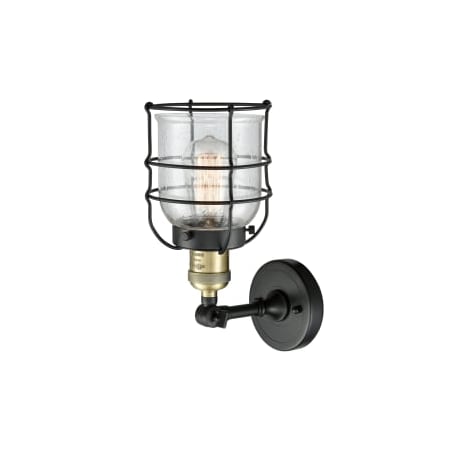 A large image of the Innovations Lighting 201F Small Bell Cage Alternate Image