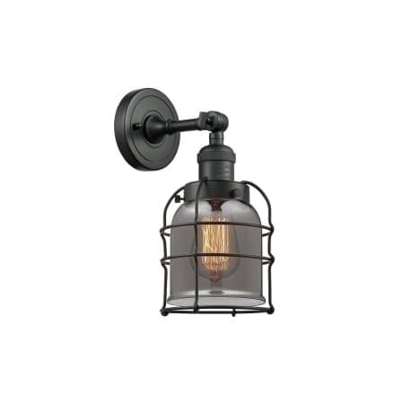 A large image of the Innovations Lighting 201F Small Bell Cage Alternate Image