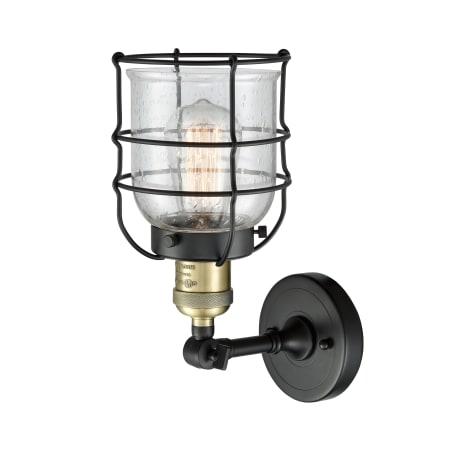 A large image of the Innovations Lighting 201F Small Bell Cage Alternate Image