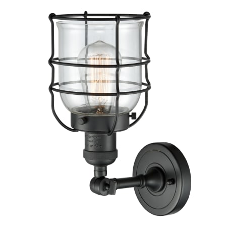 A large image of the Innovations Lighting 201F Small Bell Cage Alternate View