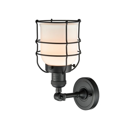 A large image of the Innovations Lighting 201F Small Bell Cage Alternate View