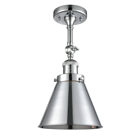 A large image of the Innovations Lighting 201FSW Appalachian Polished Chrome