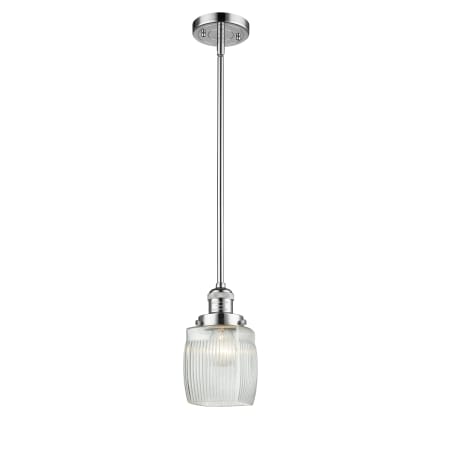A large image of the Innovations Lighting 201S Colton Innovations Lighting-201S Colton-Full Product Image