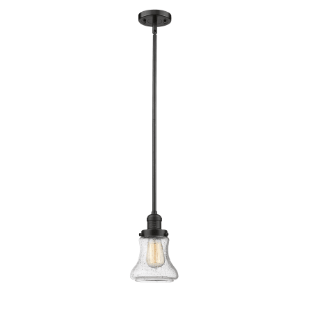 A large image of the Innovations Lighting 201S Bellmont Oiled Rubbed Bronze / Seedy