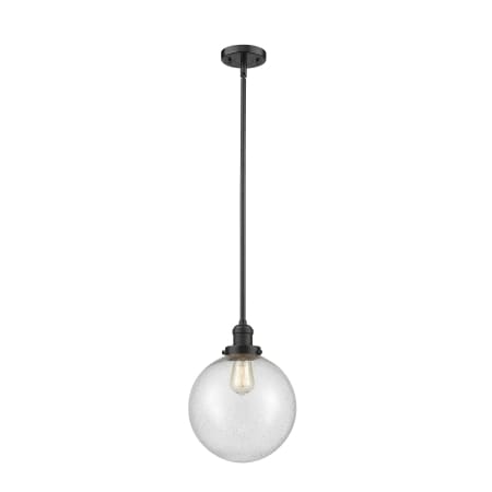 A large image of the Innovations Lighting 201S X-Large Beacon Oil Rubbed Bronze / Seedy