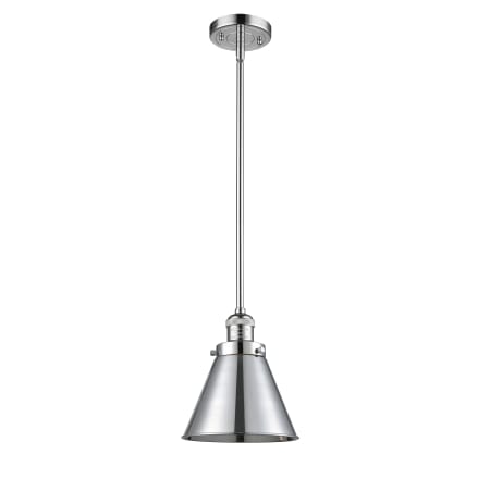 A large image of the Innovations Lighting 201S Appalachian Polished Chrome