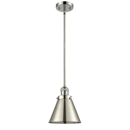 A large image of the Innovations Lighting 201S Appalachian Polished Nickel