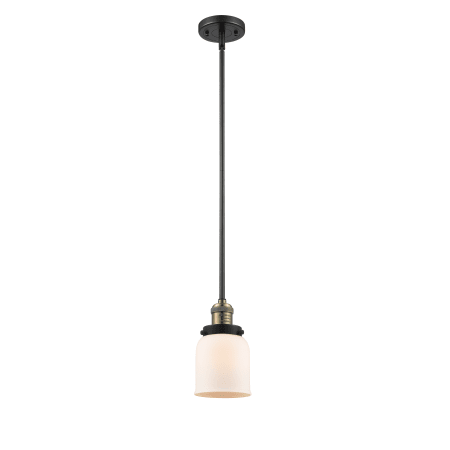 A large image of the Innovations Lighting 201S Small Bell Innovations Lighting-201S Small Bell-Full Product Image