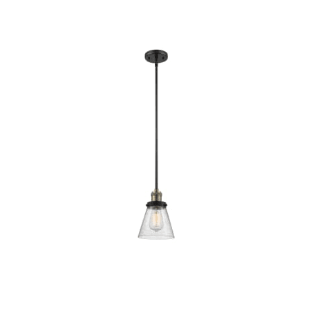 A large image of the Innovations Lighting 201S Small Cone Alternate Image