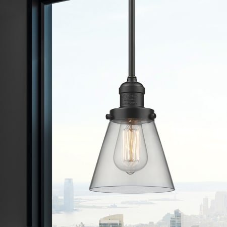 A large image of the Innovations Lighting 201S Small Cone Alternate Image