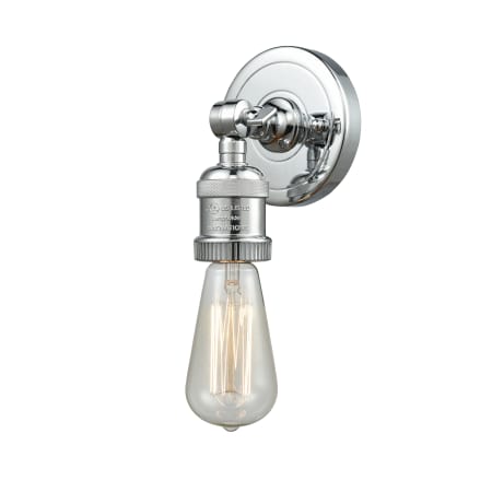 A large image of the Innovations Lighting 202-ADA Bare Bulb Polished Chrome