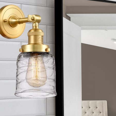 A large image of the Innovations Lighting 203-10-5 Bell Sconce Alternate Image