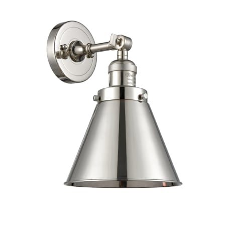 A large image of the Innovations Lighting 203 Appalachian Polished Nickel