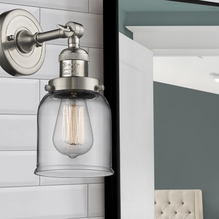 A large image of the Innovations Lighting 203 Small Bell Alternate Image