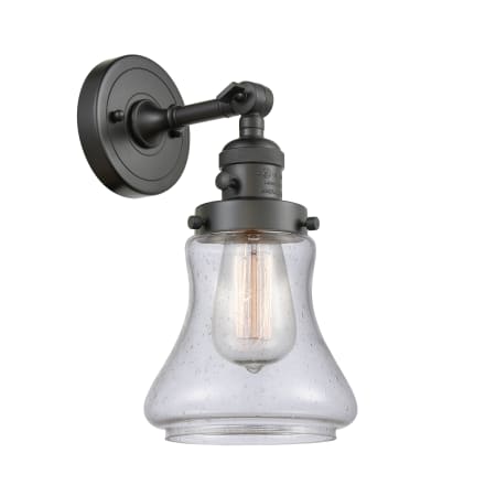 A large image of the Innovations Lighting 203SW Bellmont Oil Rubbed Bronze / Seedy