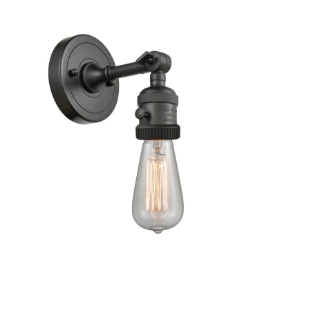 A large image of the Innovations Lighting 203SWNH Bare Bulb Oil Rubbed Bronze