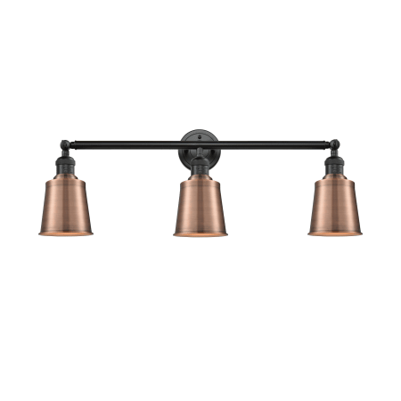 A large image of the Innovations Lighting 205-S Addison Oil Rubbed Bronze / Antique Copper