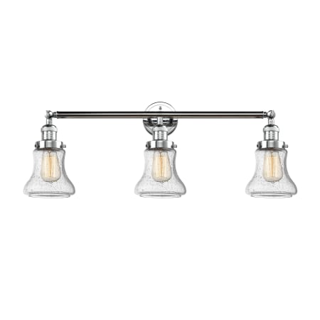 A large image of the Innovations Lighting 205-S Bellmont Polished Chrome / Seedy