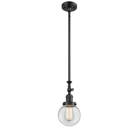 A large image of the Innovations Lighting 206-6 Beacon Innovations Lighting 206-6 Beacon