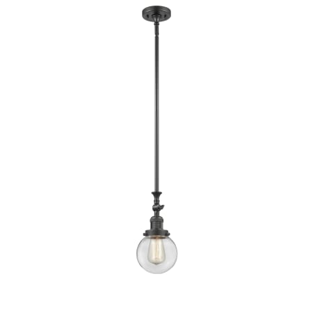 A large image of the Innovations Lighting 206-6 Beacon Innovations Lighting 206-6 Beacon