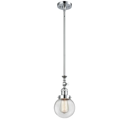 A large image of the Innovations Lighting 206-6 Beacon Innovations Lighting 206-6 Beacon