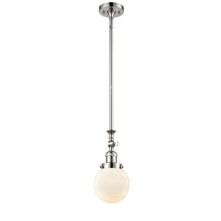 A large image of the Innovations Lighting 206-6 Beacon Innovations Lighting 206-6 Beacon