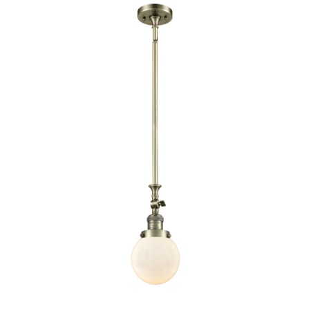 A large image of the Innovations Lighting 206-6 Beacon Innovations Lighting 206-6 Beacon