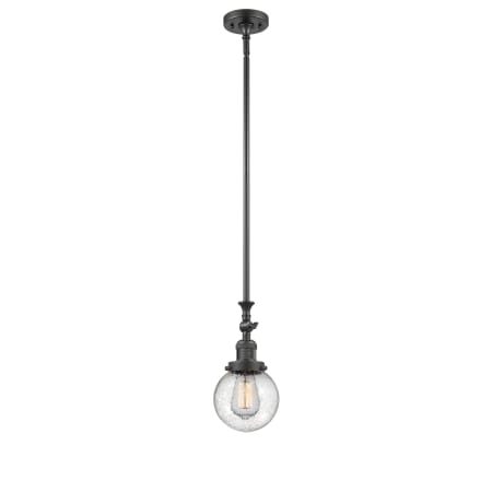 A large image of the Innovations Lighting 206-6 Beacon Innovations Lighting-206-6 Beacon-Full Product Image