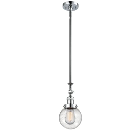 A large image of the Innovations Lighting 206-6 Beacon Innovations Lighting-206-6 Beacon-Full Product Image