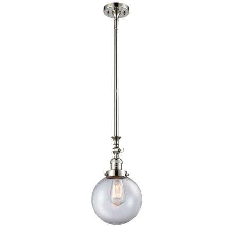 A large image of the Innovations Lighting 206-8 Beacon Innovations Lighting 206-8 Beacon