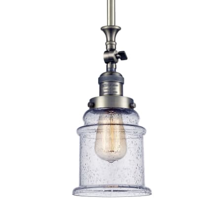 A large image of the Innovations Lighting 206 Canton Antique Brass / Seedy