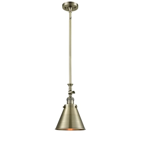 A large image of the Innovations Lighting 206 Appalachian Antique Brass