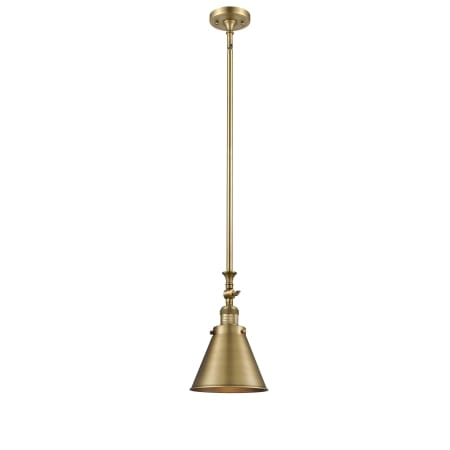 A large image of the Innovations Lighting 206 Appalachian Brushed Brass