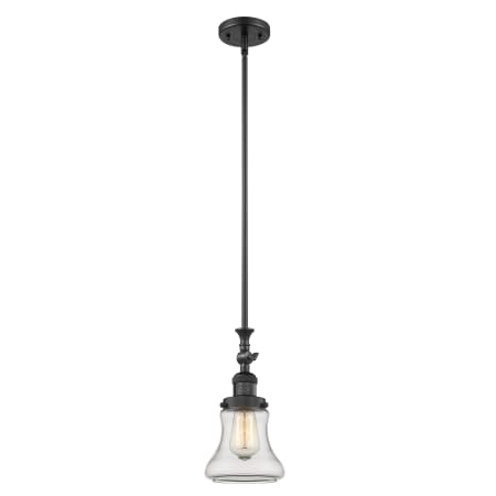 A large image of the Innovations Lighting 206 Bellmont Innovations Lighting-206 Bellmont-Full Product Image