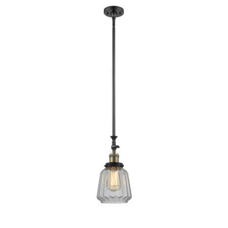 A large image of the Innovations Lighting 206 Chatham Innovations Lighting-206 Chatham-Full Product Image