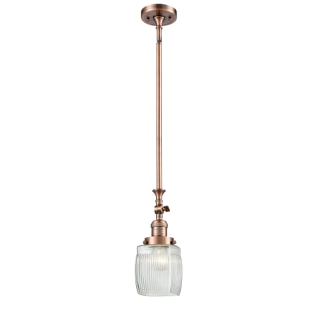 A large image of the Innovations Lighting 206 Colton Innovations Lighting-206 Colton-Full Product Image