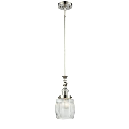 A large image of the Innovations Lighting 206 Colton Innovations Lighting-206 Colton-Full Product Image