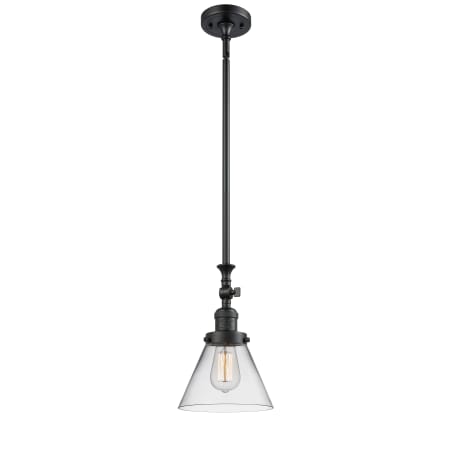 A large image of the Innovations Lighting 206 Large Cone Innovations Lighting 206 Large Cone