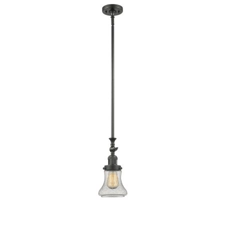 A large image of the Innovations Lighting 206 Bellmont Oiled Rubbed Bronze / Seedy