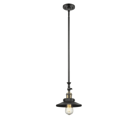 A large image of the Innovations Lighting 206 Railroad Innovations Lighting-206 Railroad-Full Product Image